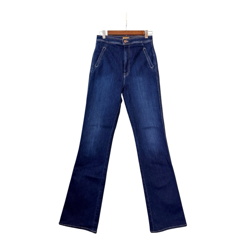 MOTHER Dark Blue Flare Jeans